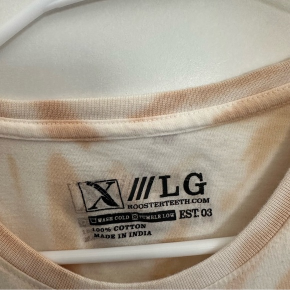 Cream Long Sleeve Shirt with Rooster Design - Picture 4 of 6